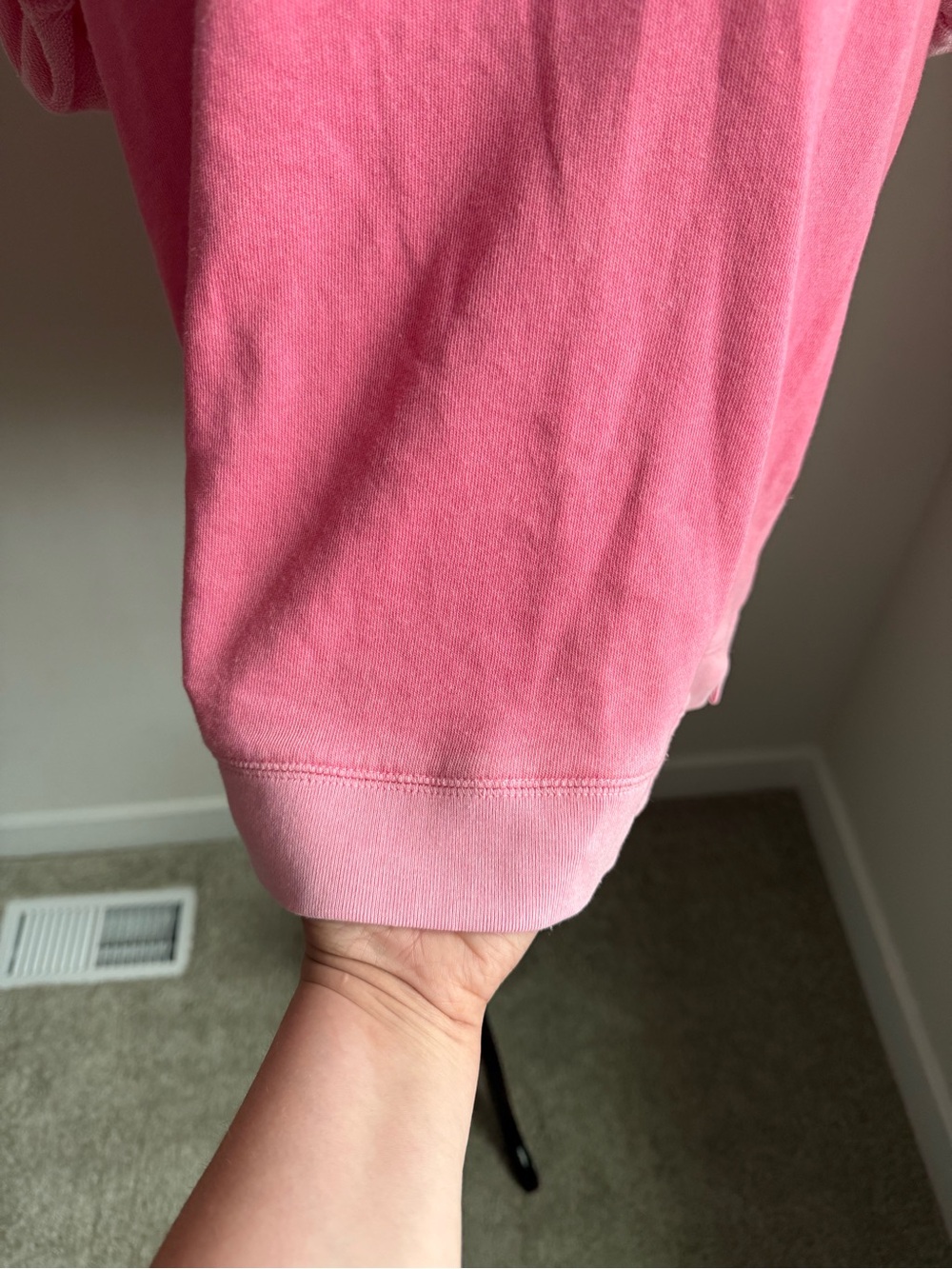 GAP Pink Pullover Oversized Hoodie Size XL - Picture 4 of 6